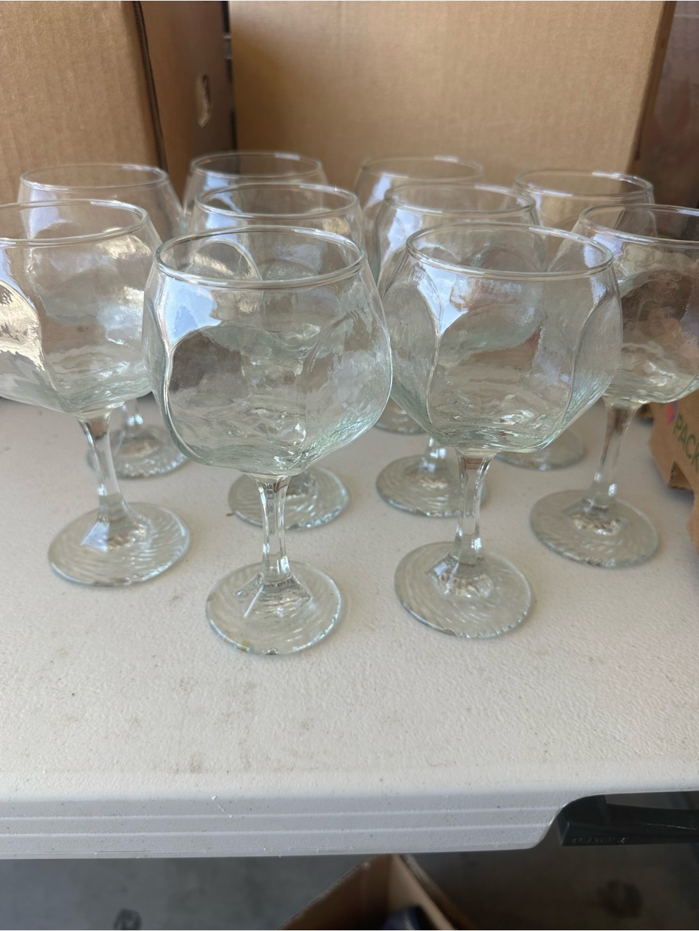 Libby chivalry Wine Glasses - Set of 8